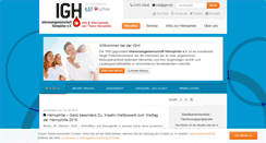 Desktop Screenshot of igh.info